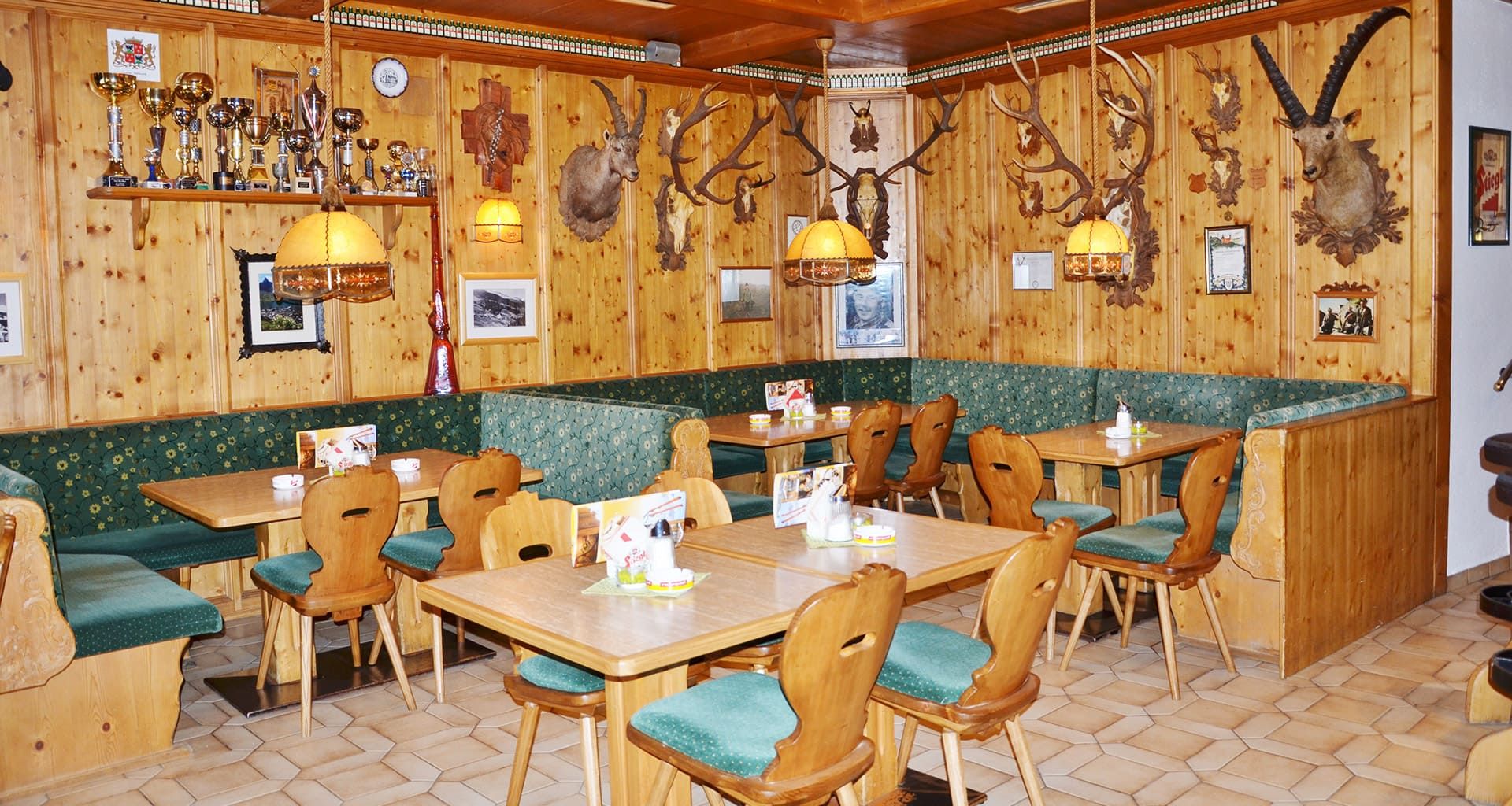 Dining Room Cafe Hubertus Kappl Tyrol